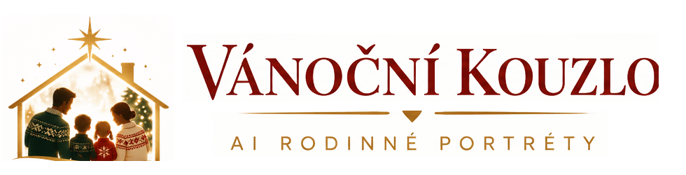 Vánoční Kouzlo — AI rodinné portréty
